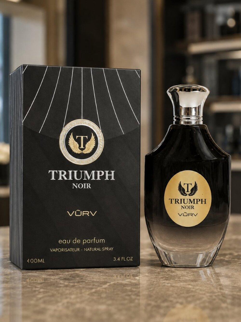 Lattafa Vurv Triumph Noir EDP For men 100ML